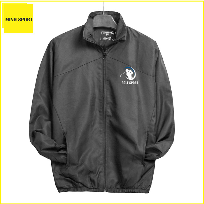 in áo khoác thể thao môn chơi gofl