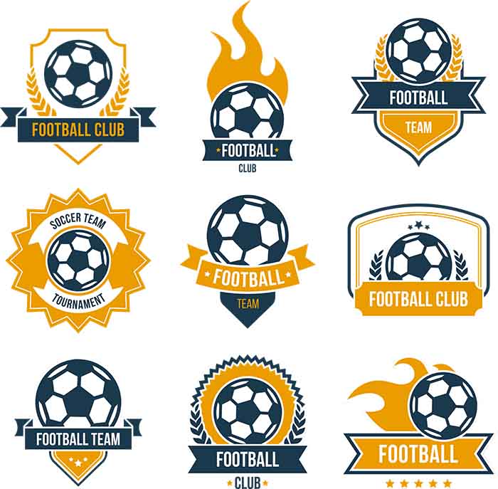 logo thể thao môn bóng đá