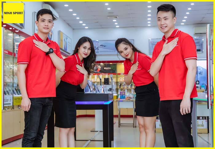áo đồng phục nhân viên bán hàng viettel store