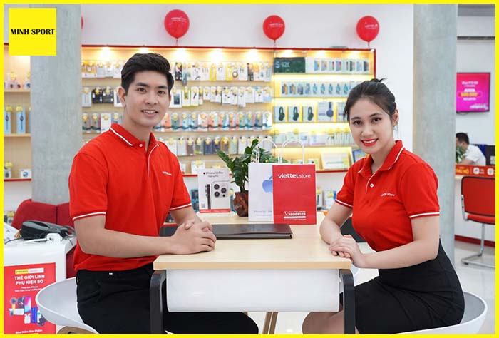 áo đồng phục nhân viên bán hàng viettel store