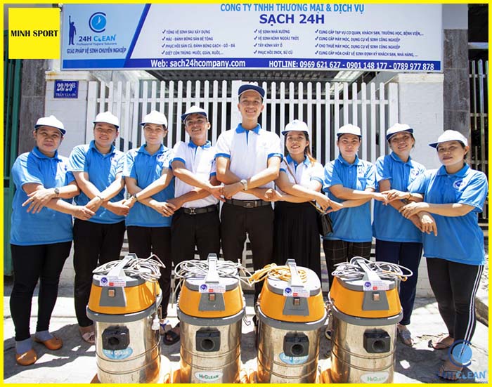 may áo đồng phục công nhân công ty vệ sinh công nghiệp