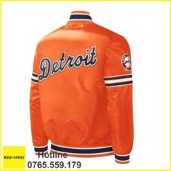 áo khoác đồng phục bomber màu cam dp73