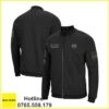áo khoác đồng phục bomber màu đen dp81