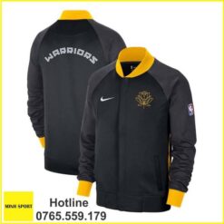 áo khoác đồng phục bomber màu đen dp83