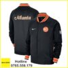 áo khoác đồng phục bomber màu đen dp83