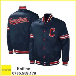 áo khoác đồng phục bomber màu đen sọc tay dp63