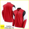 áo khoác đồng phục bomber màu đỏ dp78