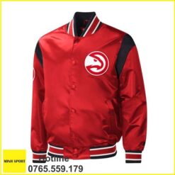 áo khoác đồng phục bomber màu đỏ dp89