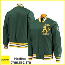 áo khoác đồng phục bomber màu xanh rêu dp96