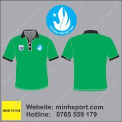 áo thun đồng phục hội sinh viên việt nam màu xanh két at165