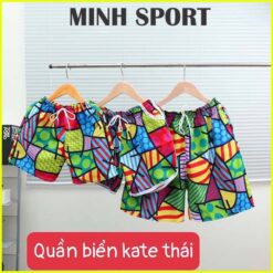 bảng màu quần đồng phục đi biển team building