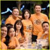 đồng phục đi biển áo thun team building cho công ty