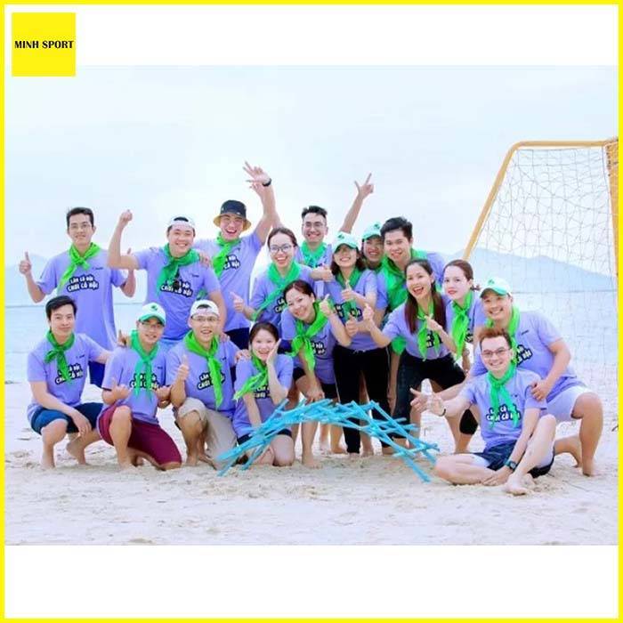 áo đồng phục team building đi biển đẹp cho công ty