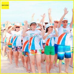 áo đồng phục team building đi biển đẹp cho công ty