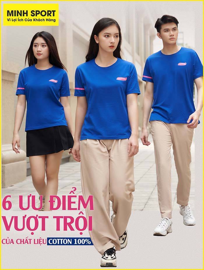 in áo thun cotton