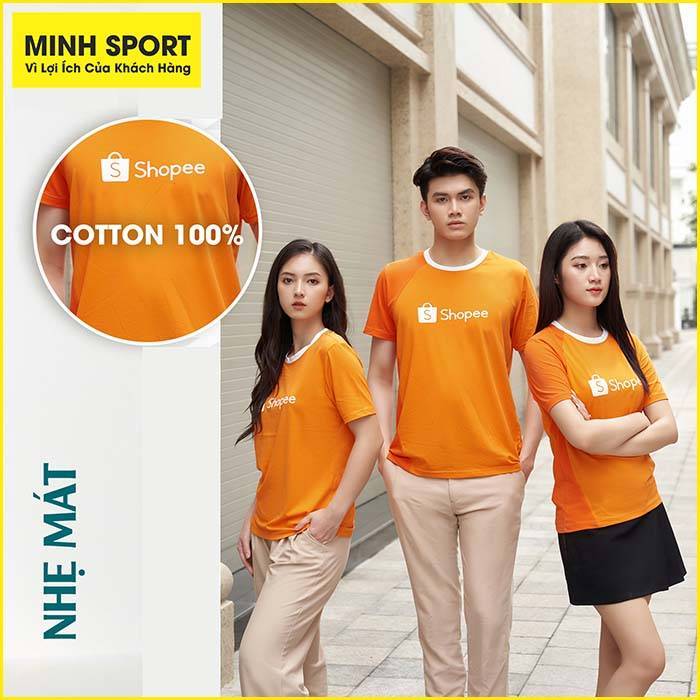 in áo thun cotton