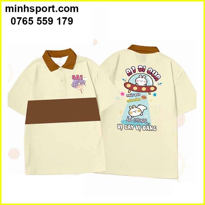 mẫu in áo thun đồng phục lớp đẹp