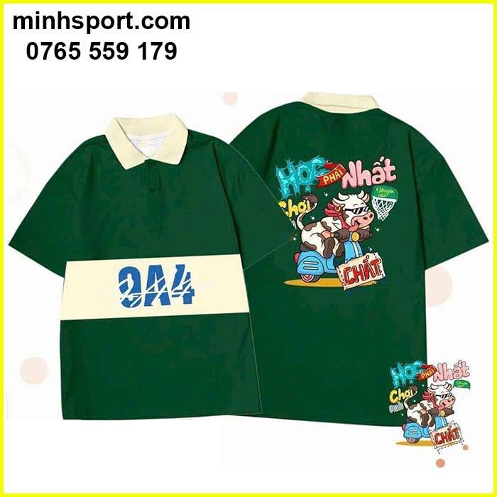 mẫu in áo thun đồng phục lớp đẹp