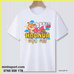 mẫu in áo thun đồng phục lớp đẹp