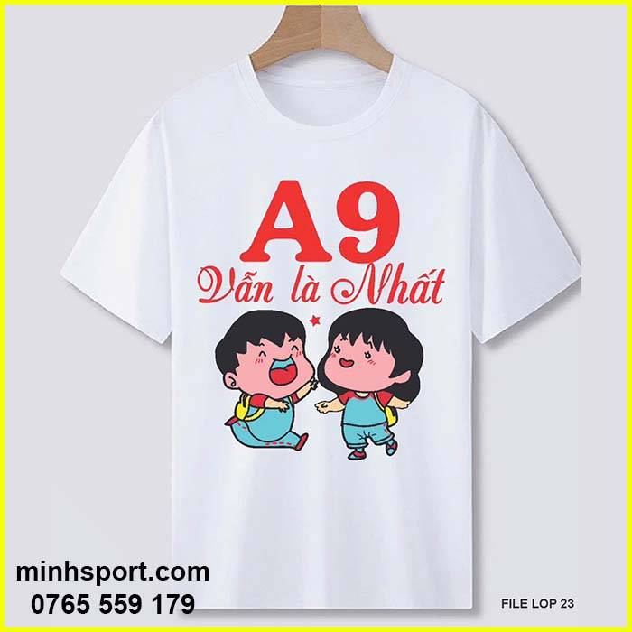 mẫu in áo thun đồng phục lớp đẹp