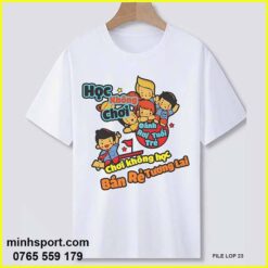 mẫu in áo thun đồng phục lớp đẹp