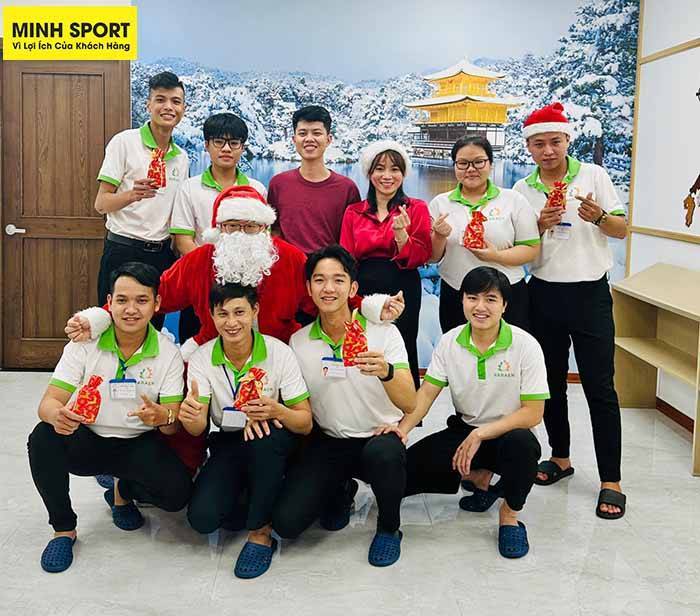áo thu đồng phục trung tâm nhật ngữ baraen