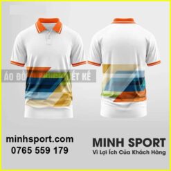 in áo thun đồng phục 3D có cổ