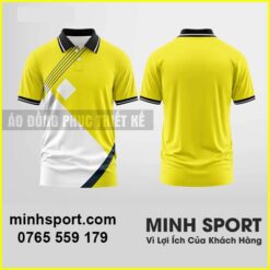 in áo thun đồng phục 3D có cổ