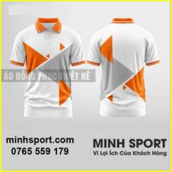 in áo thun đồng phục 3D có cổ