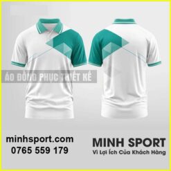 in áo thun đồng phục 3D có cổ