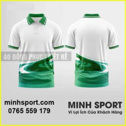 in áo thun đồng phục 3D có cổ