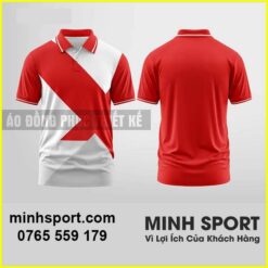 in áo thun đồng phục 3D có cổ