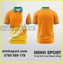 in áo thun đồng phục 3D có cổ