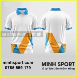 in áo thun đồng phục 3D có cổ