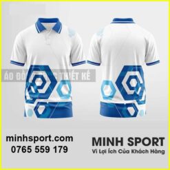in áo thun đồng phục 3D có cổ
