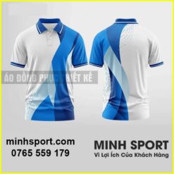 in áo thun đồng phục 3D có cổ