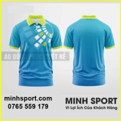 in áo thun đồng phục 3D có cổ