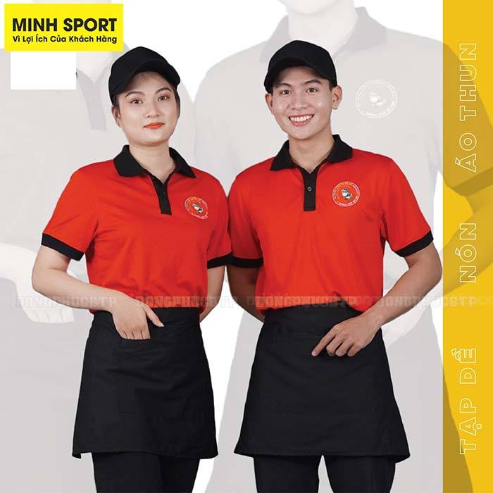 áo đồng phục quán cafe đẹp