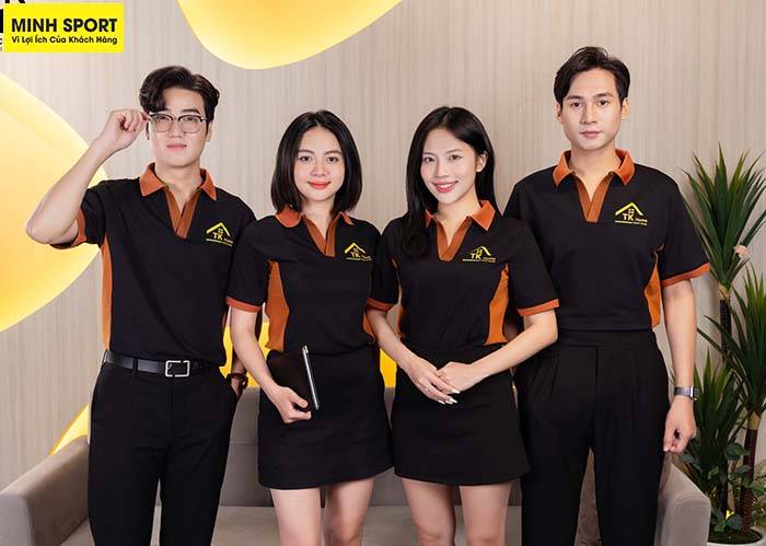 đồng phục áo thun cá sấu