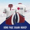 áo thun đồng phục có cổ in 3d