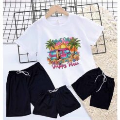 mẫu quần áo đồng phục đi biển đẹp cho nhóm, team, gia đình