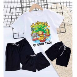 mẫu quần áo đồng phục đi biển đẹp cho team, nhóm, gia đình, công ty