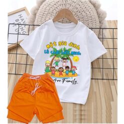 mẫu quần áo đồng phục đi biển đẹp cho gia đình nhóm công ty