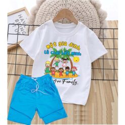 mẫu quần áo đồng phục đi biển đẹp cho gia đình nhóm công ty