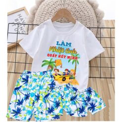 mẫu quần áo đồng phục đi biển đẹp cho gia đình nhóm công ty