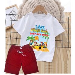 mẫu quần áo đồng phục đi biển đẹp cho gia đình nhóm công ty