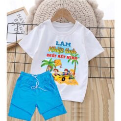 mẫu quần áo đồng phục đi biển đẹp cho gia đình nhóm công ty