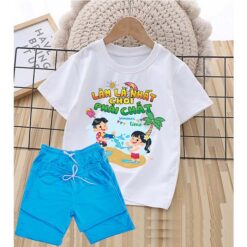 mẫu quần áo đồng phục đi biển đẹp cho gia đình nhóm công ty
