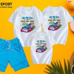 quần áo đồng phục đi biển cho gia đình đẹp nhất