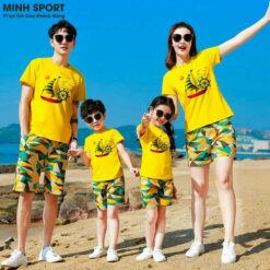 quần áo đồng phục đi biển cho gia đình đẹp nhất